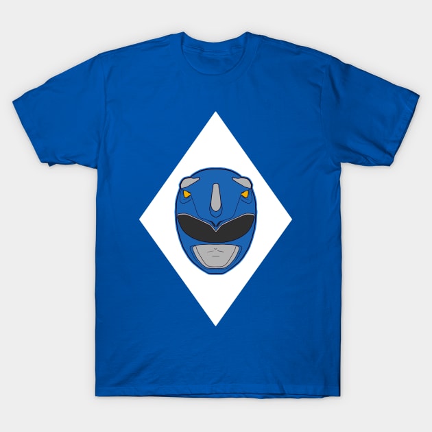 power ranger blue ranger T-Shirt by ekkimu